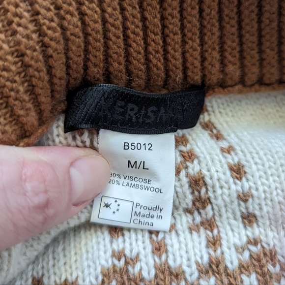 Sweater Long Plaid Kerisma - Picture 2 of 13